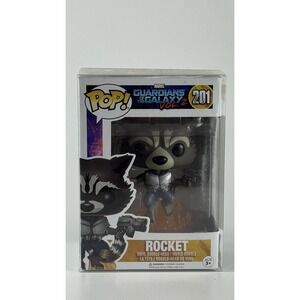 Funko Pop Marvel Rocket 201 Guardians Of Galaxy Vol 2 Vinyl Bobble Head Figure